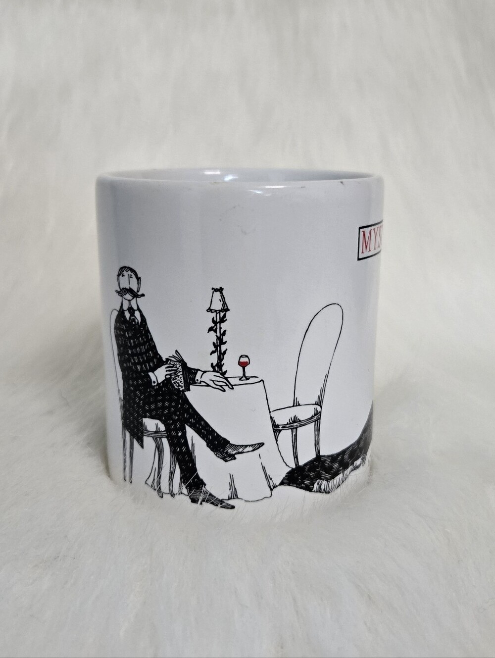 Edward Gorey PBS Mystery Mug Coffee Cup